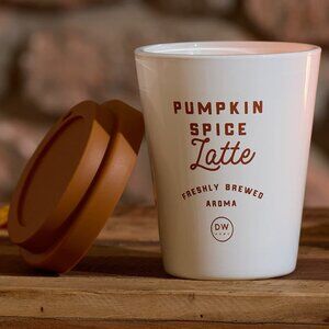 Pumpkin Spice Latte Cup Candle NWT